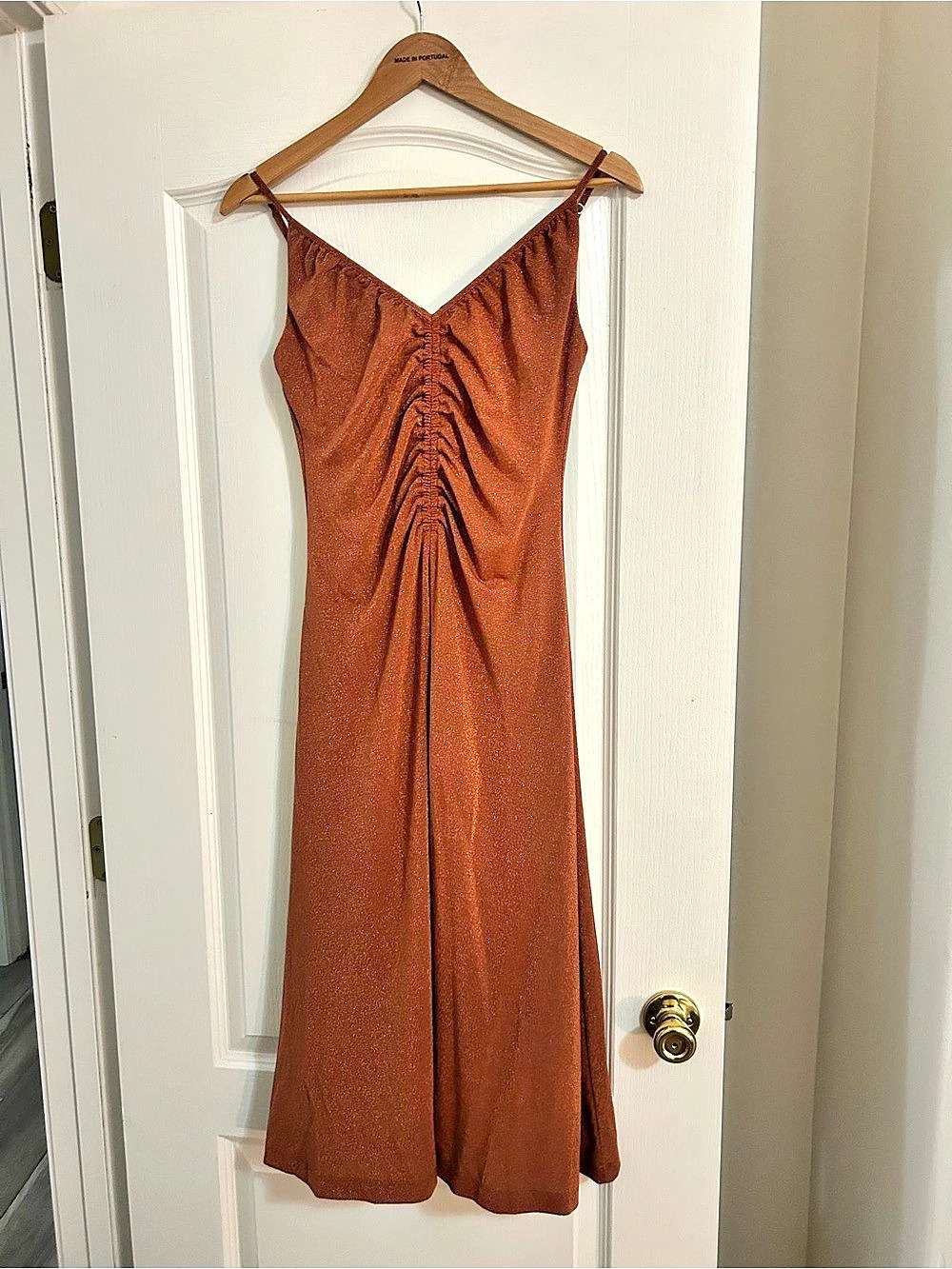 LOFT Brown Maxi Dress Like New